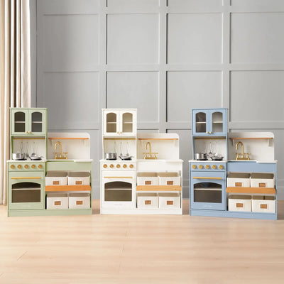 Tiny Land® Serenity Play Kitchen - Cream - Kidtoycart