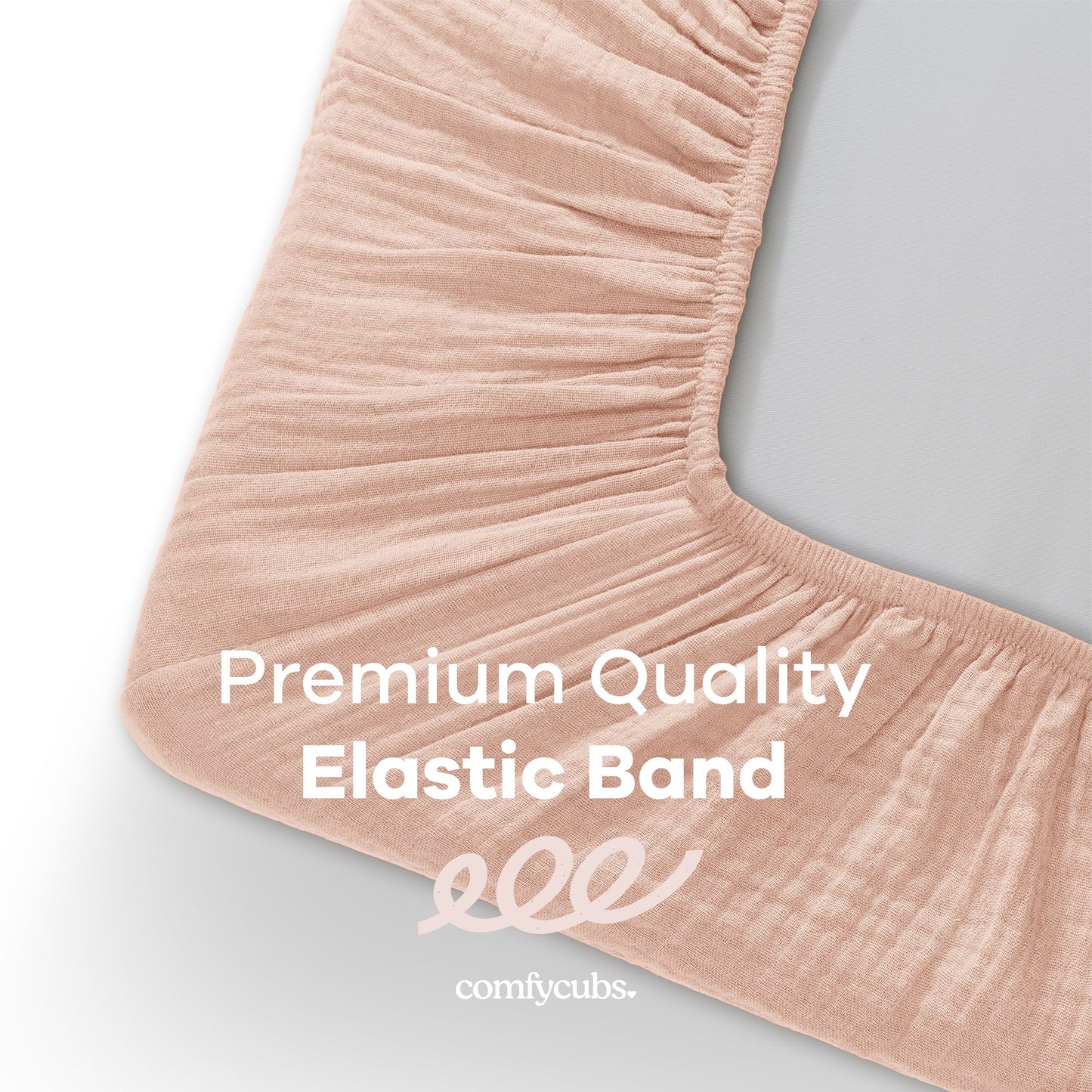 Muslin Fitted Bassinet Crib Sheet by Comfy Cubs