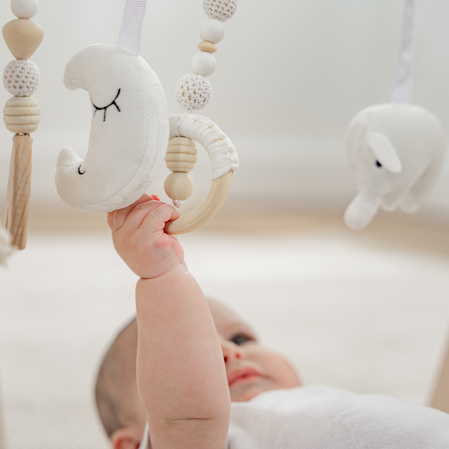 Baby Play Gym by Comfy Cubs in Pacific Blue