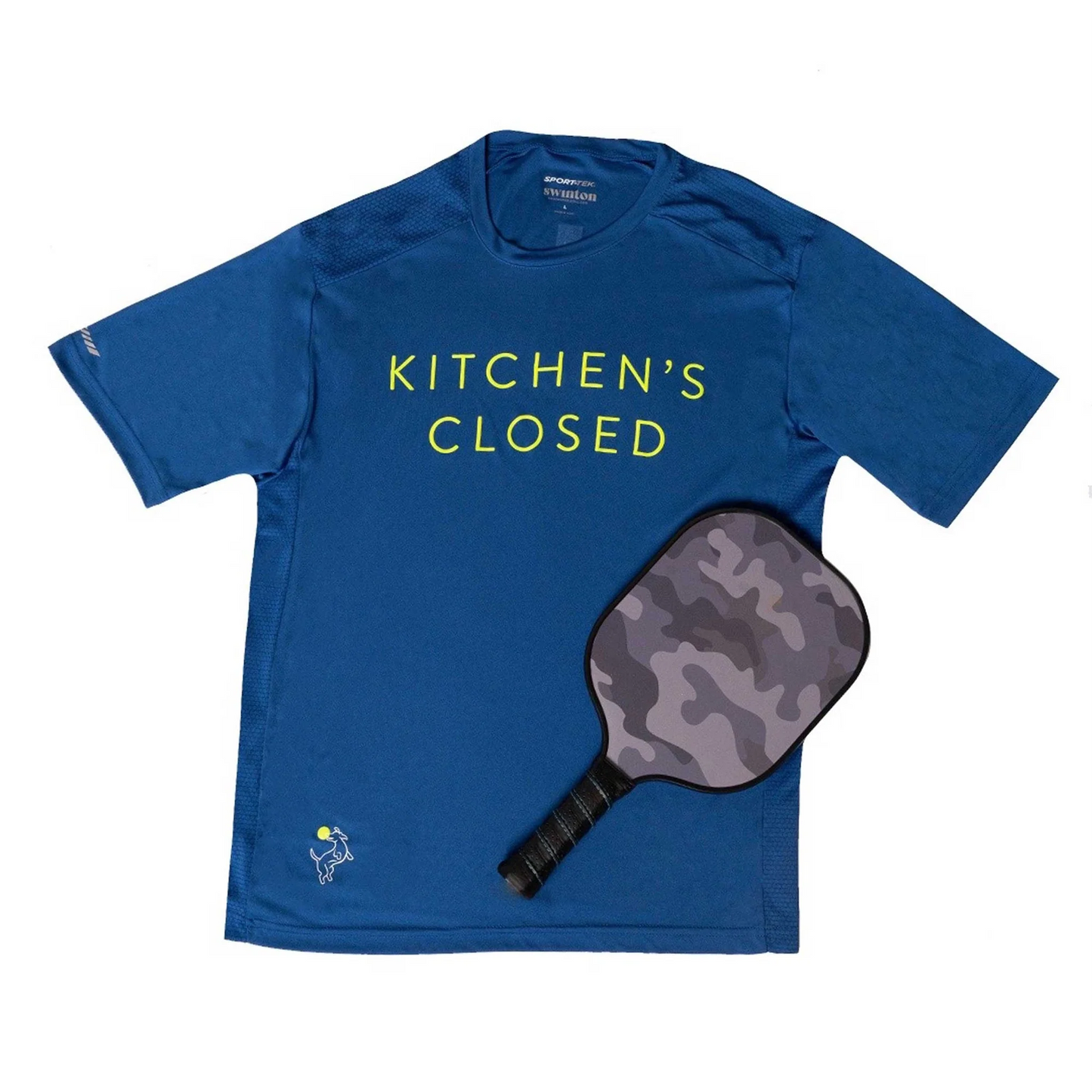 Men's Kitchen's Closed Performance Shirt Royal Blue