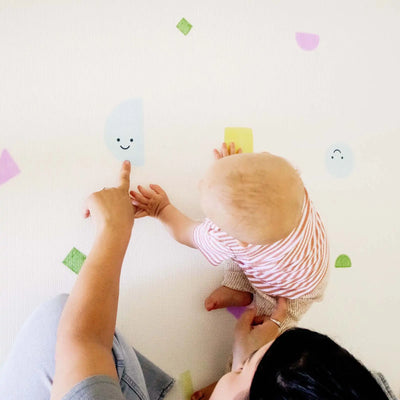 Tiny Land® Double-Sided Baby Playmat Smiley Quest - Kidtoycart