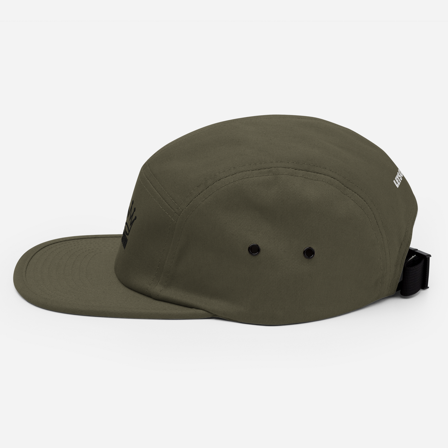 CROWN PICKLEBALL - 5-panel Flat Bill Hat (Olive)
