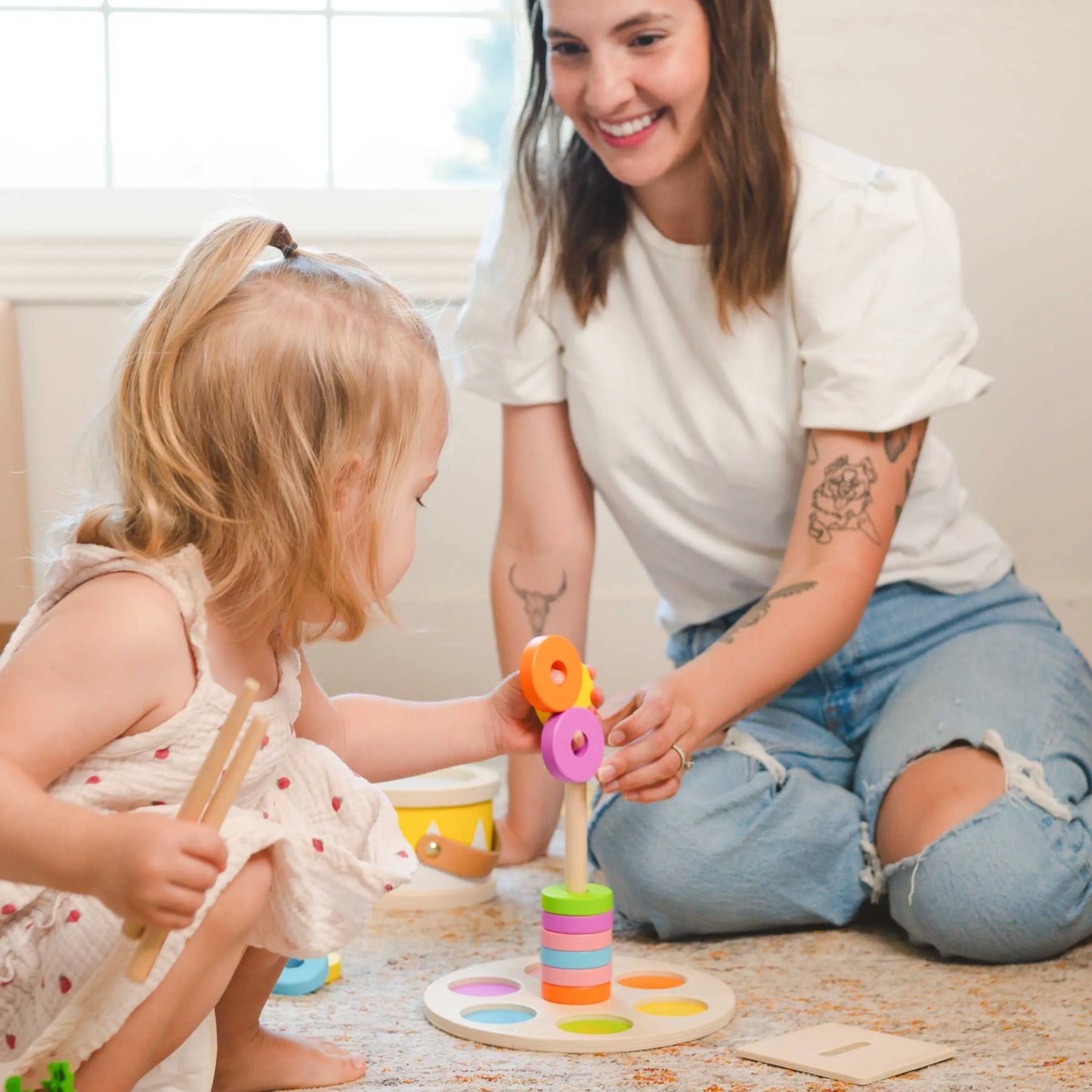 Tiny Land® Montessori Toys Set for Toddlers (13-15 month) - Kidtoycart