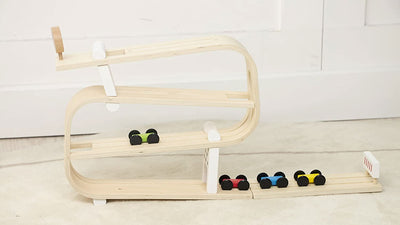 Avenlur Wooden Car Ramp – Fast, Fun, and Educational