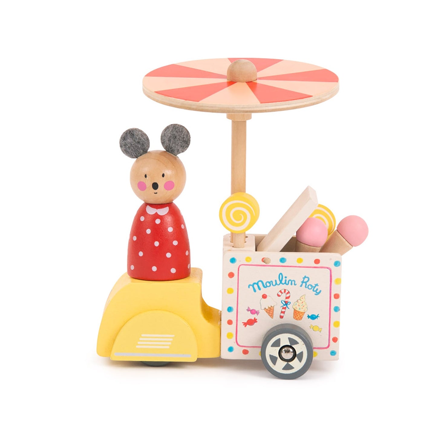 Ice cream tricycle - The Big Family - Moulin Roty