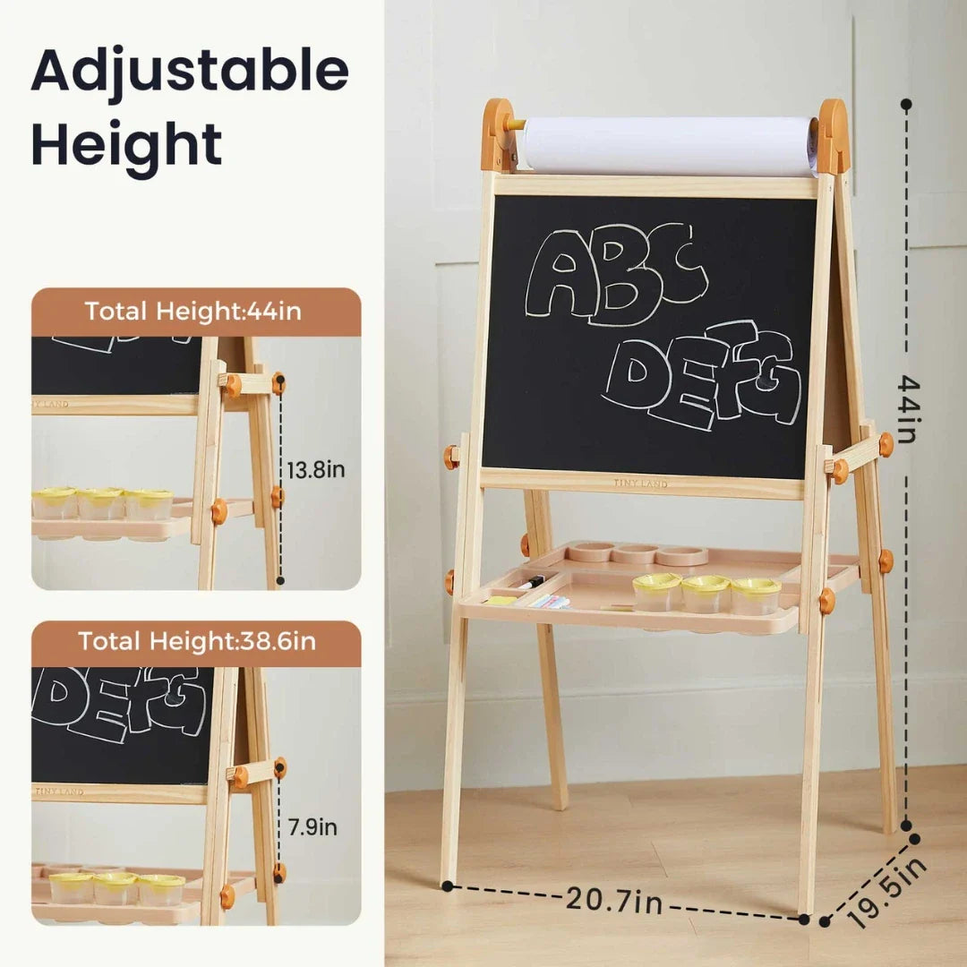 Tiny Land® Magnitales Easel for Kids - Kidtoycart