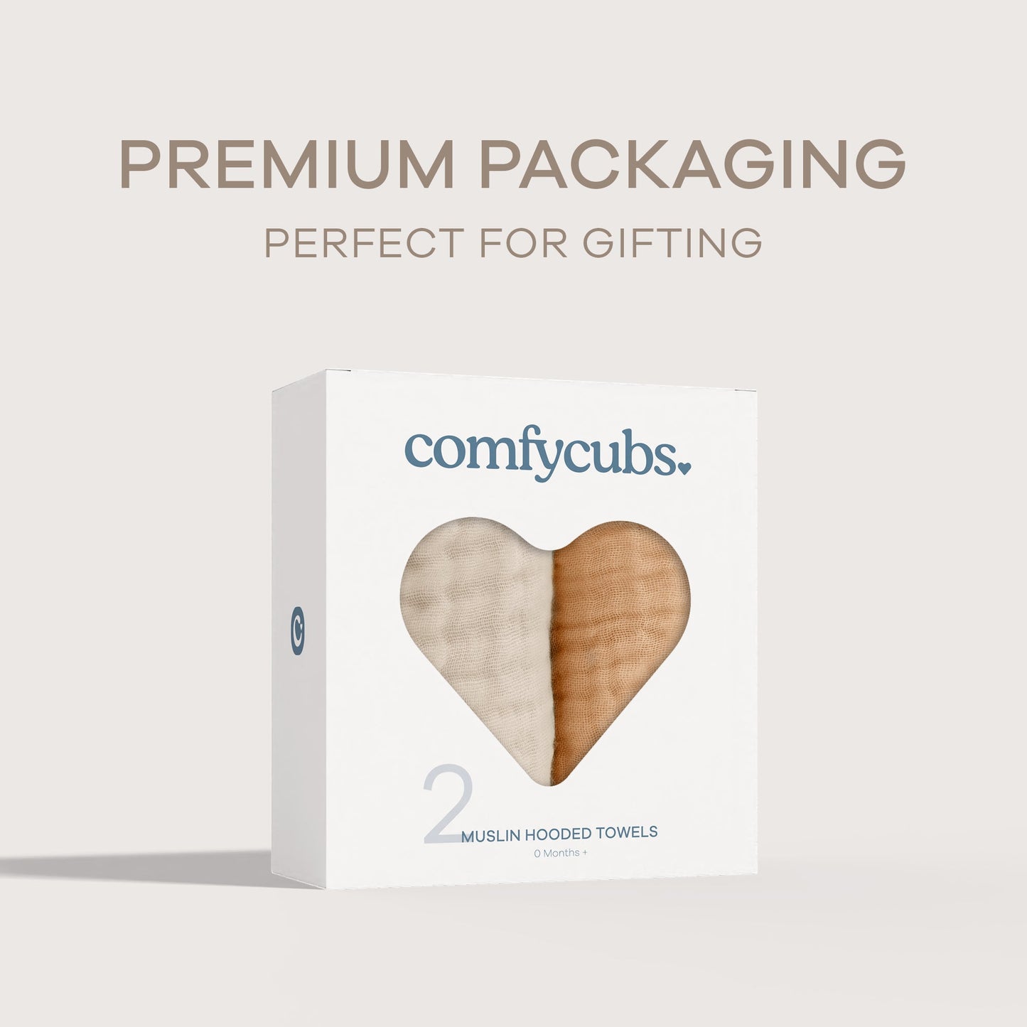 Baby Hooded Towels by Comfy Cubs - Cedar & Sand