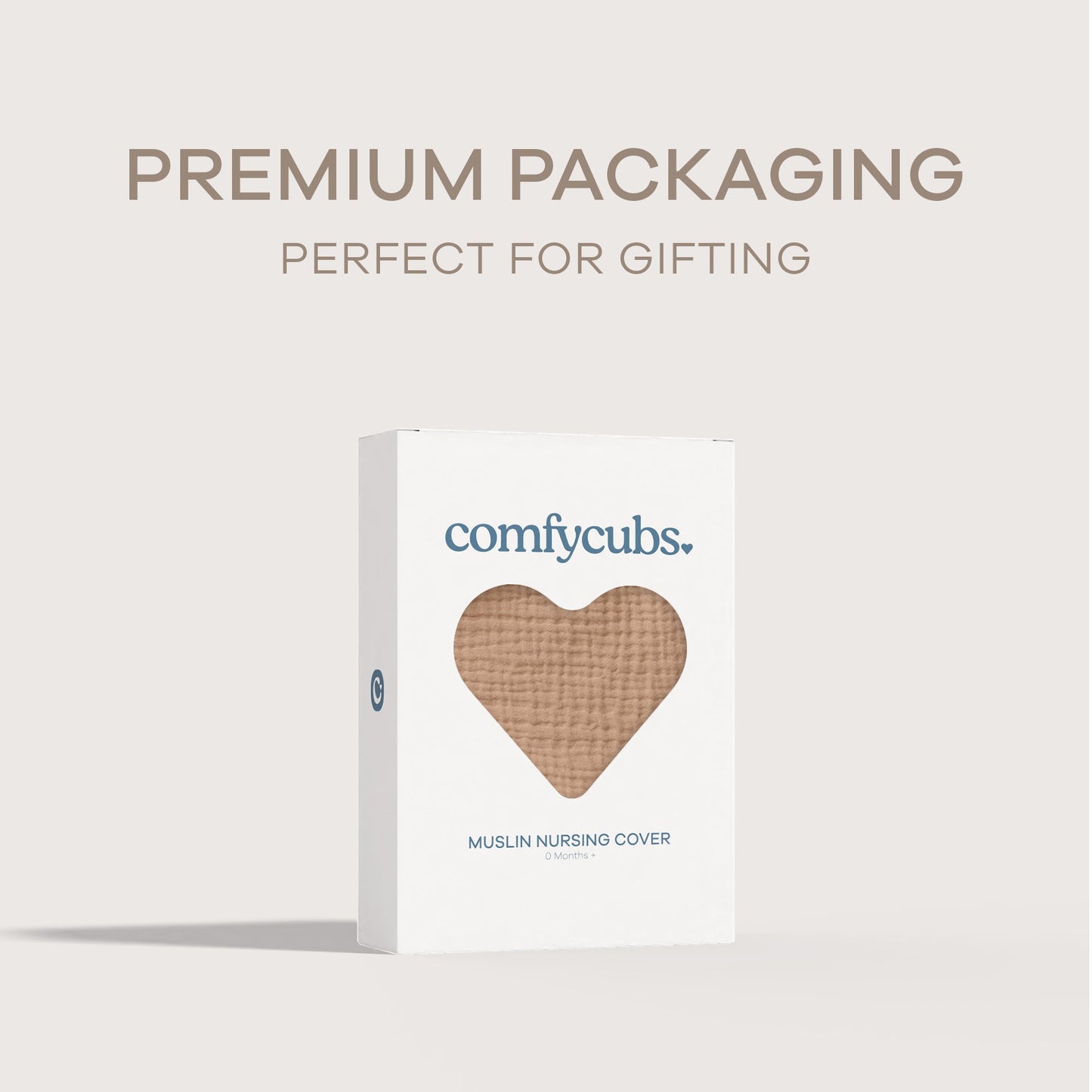 Muslin Nursing Cover by Comfy Cubs - Cedar