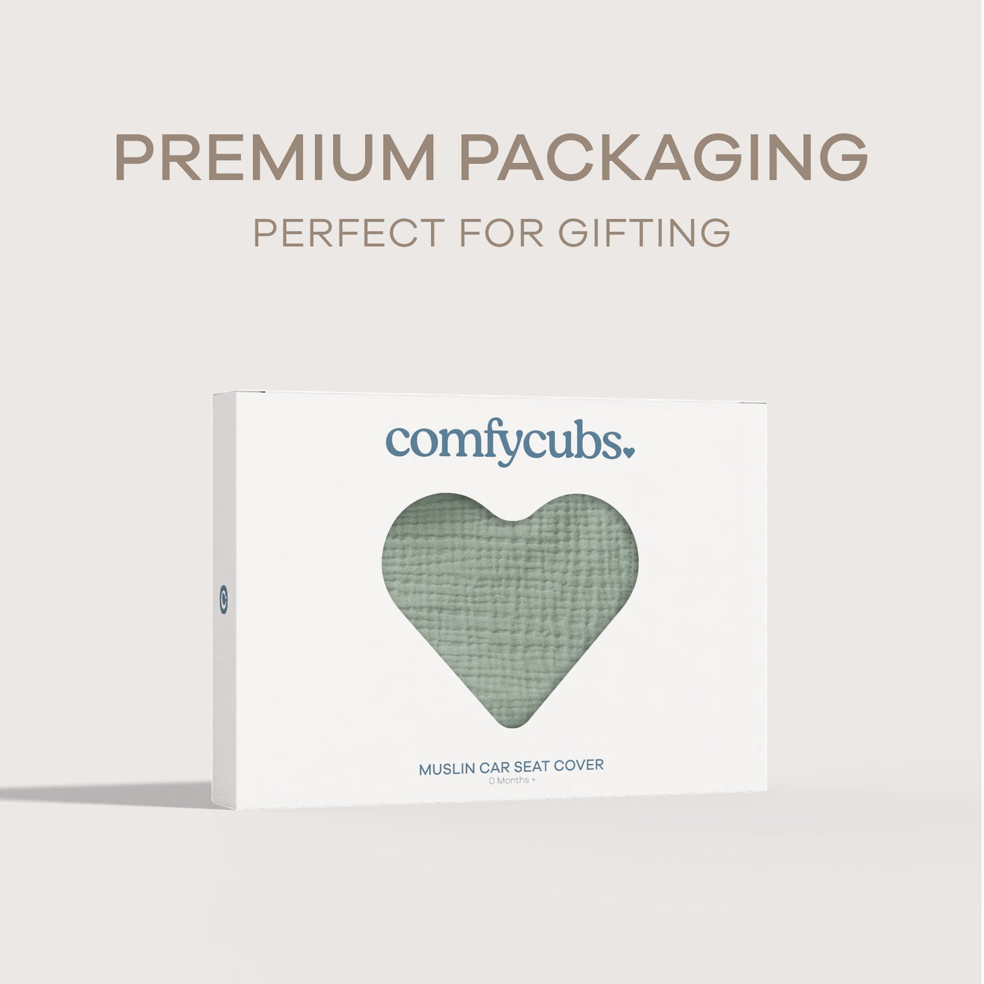 Baby Car Seat Cover by Comfy Cubs - Fern