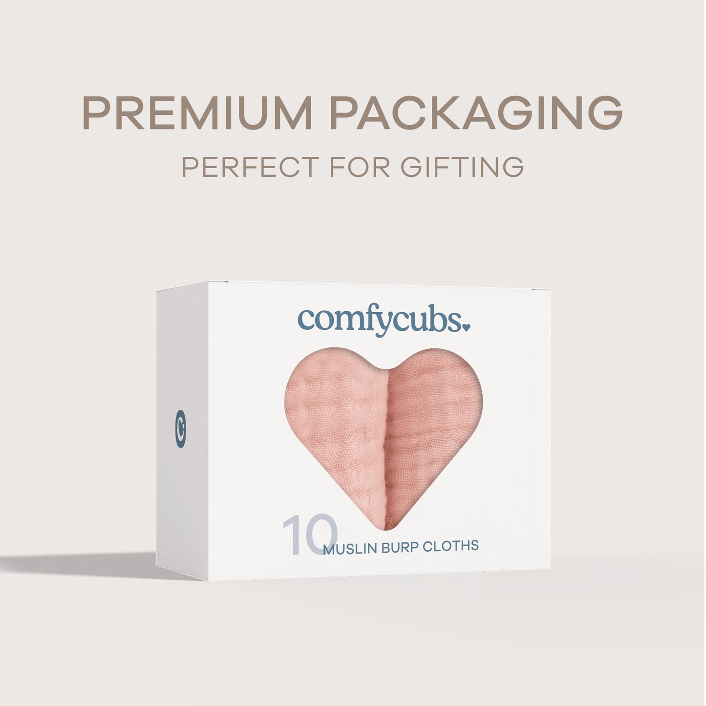 Muslin Burp Cloths by Comfy Cubs - Lace