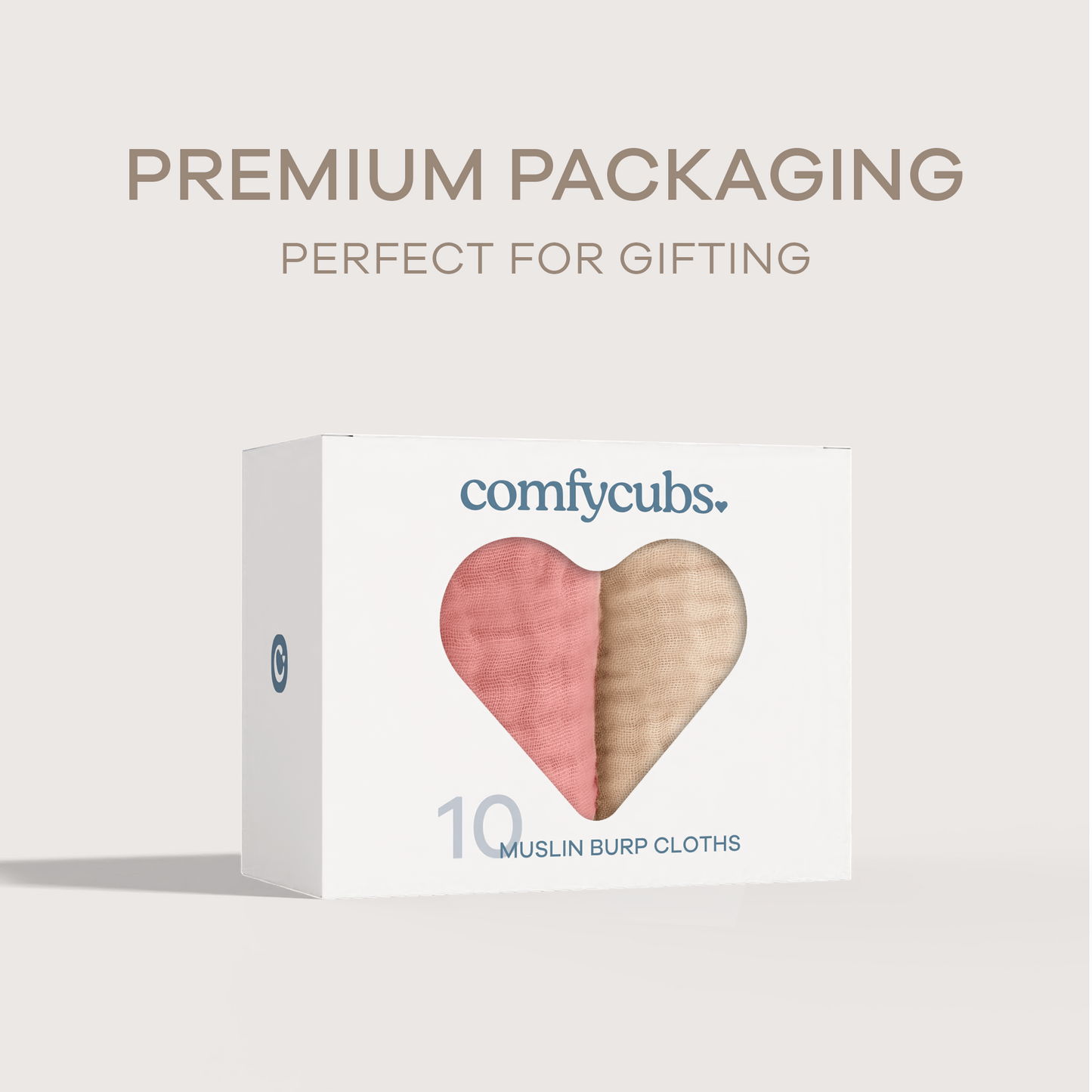 Muslin Burp Cloths by Comfy Cubs - Multi Girl