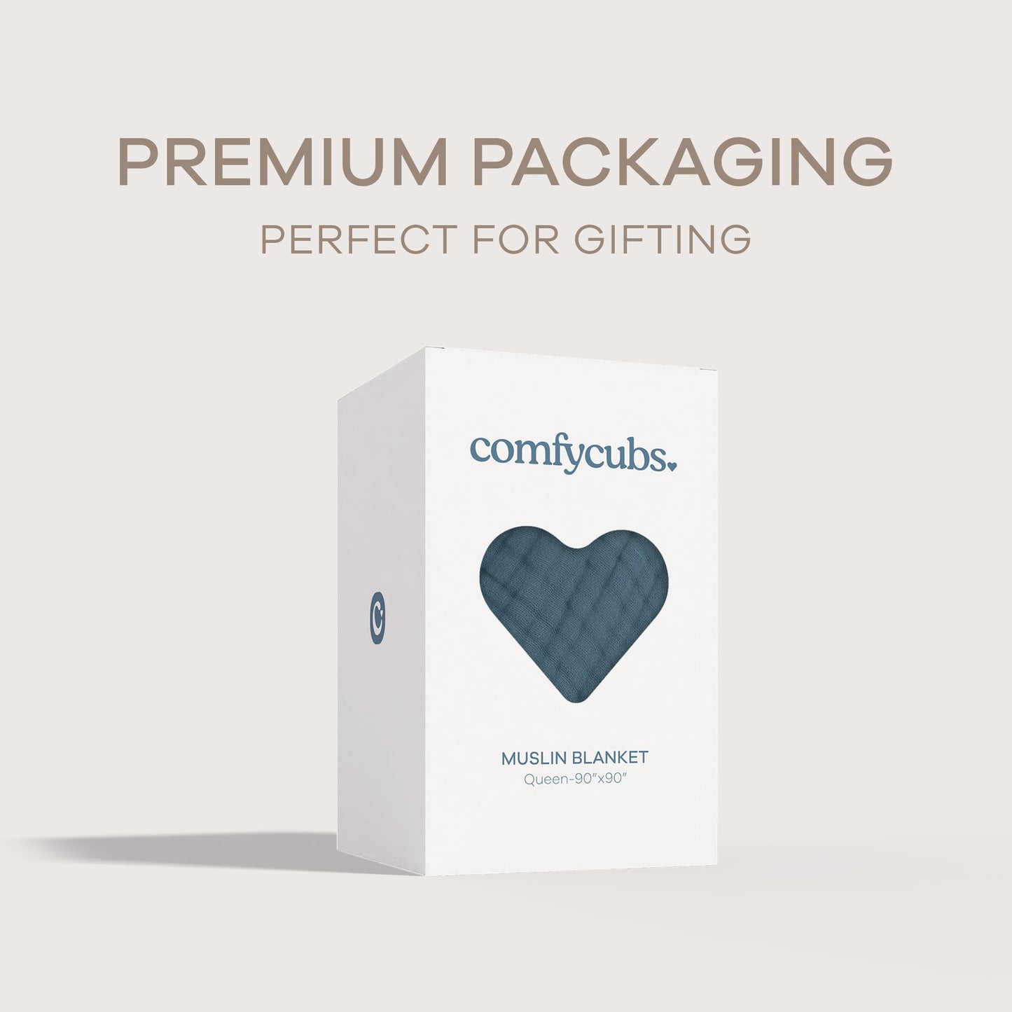 Adult Muslin Blanket by Comfy Cubs in Neptune