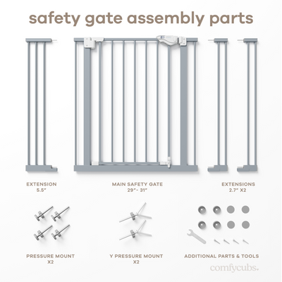 Baby Safety Gate by Comfy Cubs