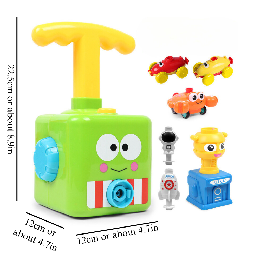 Blow Balloon Toy Car