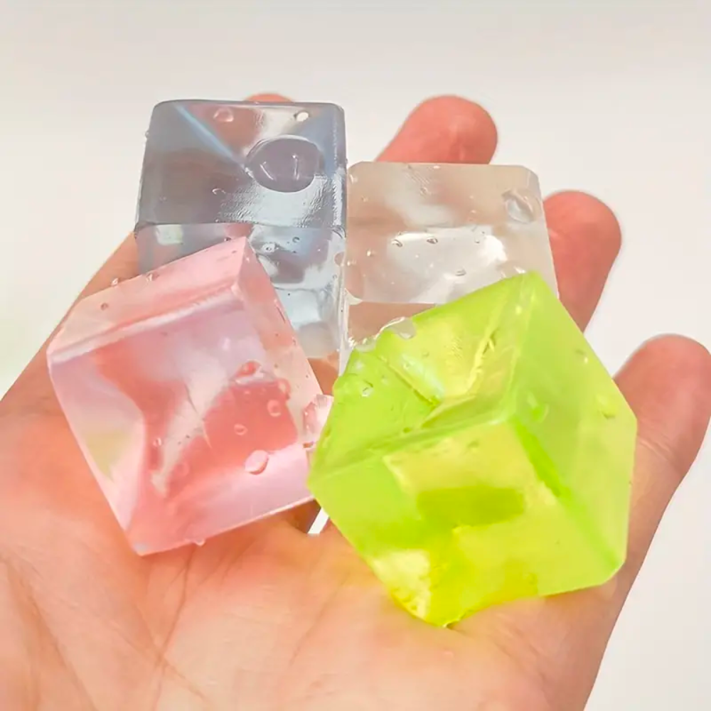 Anti-Stress Squishy Cubes (5 pcs)