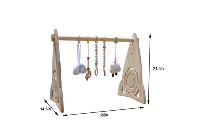 Rocket - Wooden Baby Gym