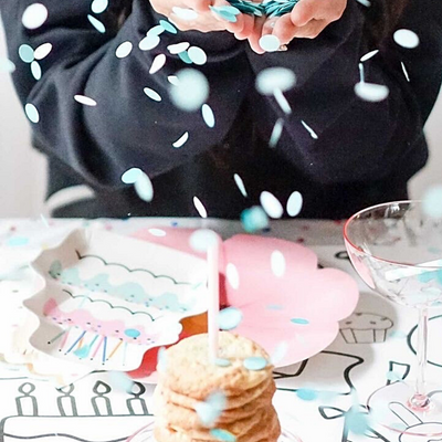 Happy Birthday Coloring Tablecloth