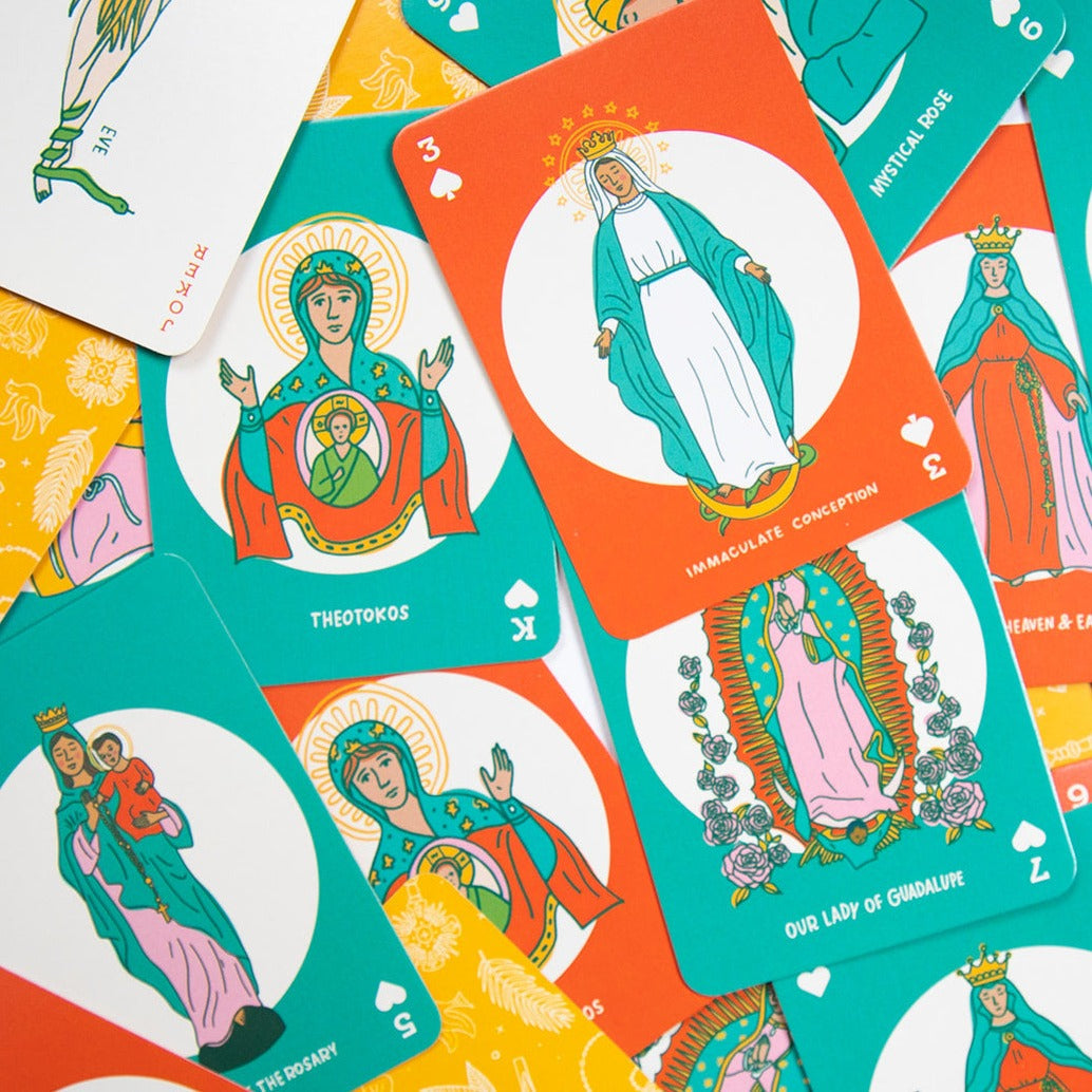 Our Lady of Guadalupe, St. Lucy and NEW! Marian Deck