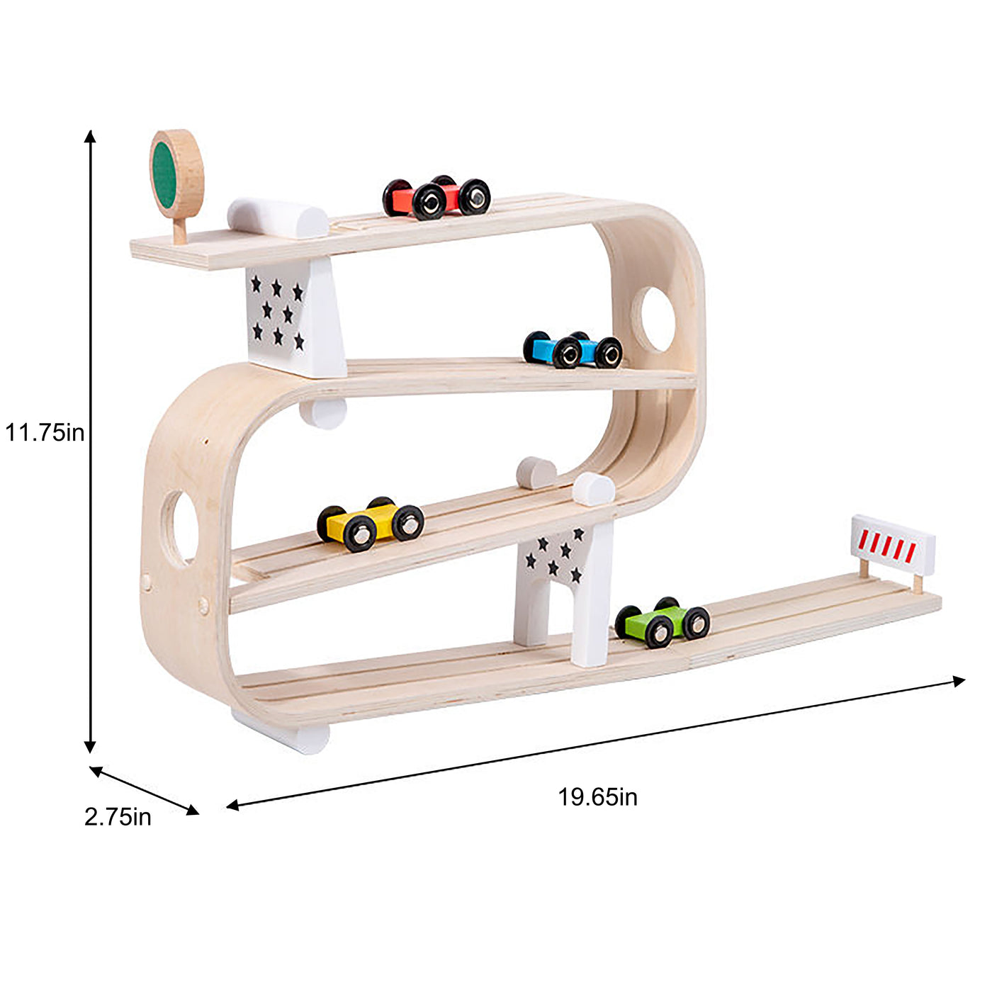 Avenlur Wooden Car Ramp – Fast, Fun, and Educational