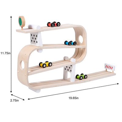 Avenlur Wooden Car Ramp – Fast, Fun, and Educational