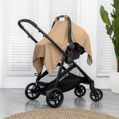 Baby Car Seat Cover by Comfy Cubs - Cedar