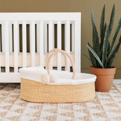 African Moses Basket<br>Cream Handle