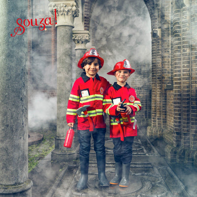Fireman Suit w/accessories (sz 4-7 yrs)