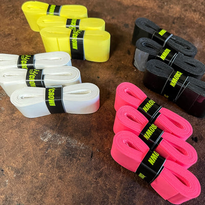 CROWN PICKLEBALL - Pickleball Paddle Overgrips (9-PACK WHITE)