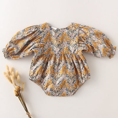 Balloon Sleeve Romper Playsuit