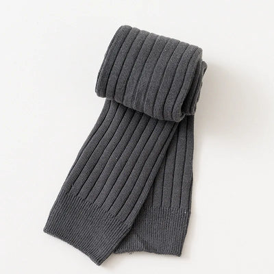 Girls Solid Cotton Tights leggings