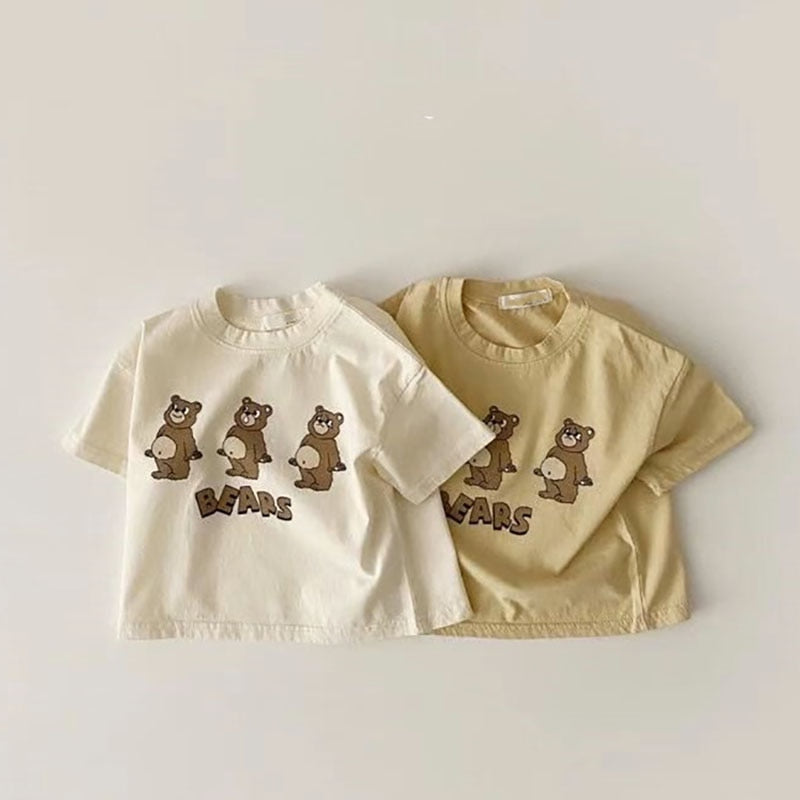 Little Bears Print T-shirt