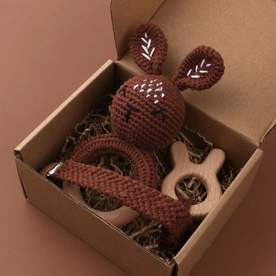 Pacifier Clip Teether Toy Set