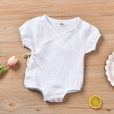 Newborn Muslin Kimono Bodysuit