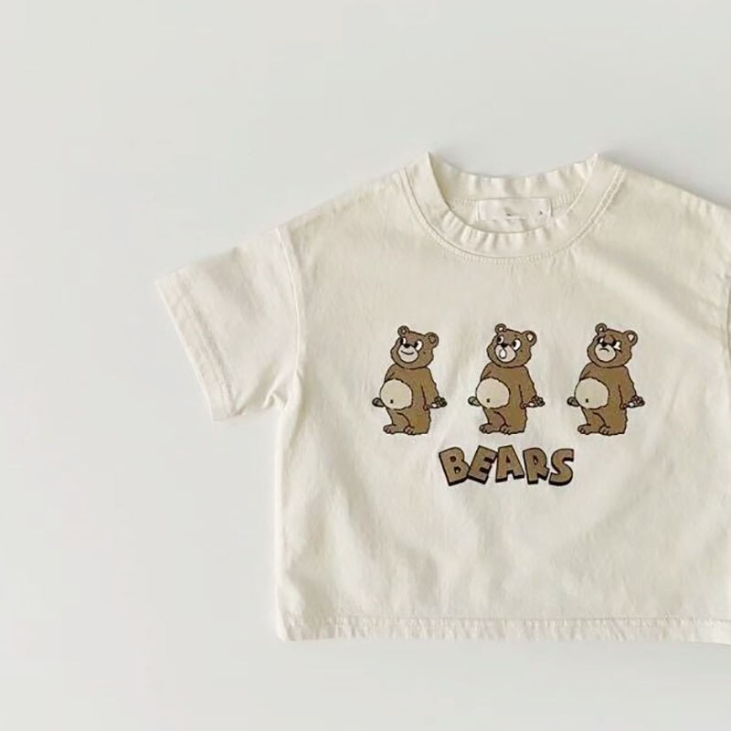 Little Bears Print T-shirt