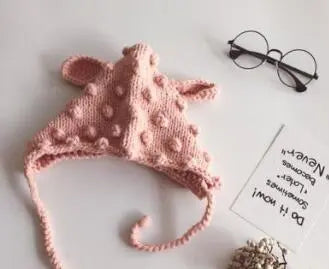 Cute Pom Pom  Winter Hat