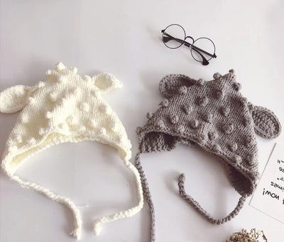 Cute Pom Pom  Winter Hat