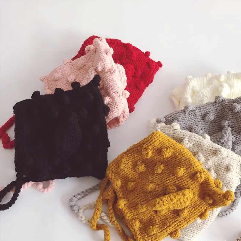 Cute Pom Pom  Winter Hat