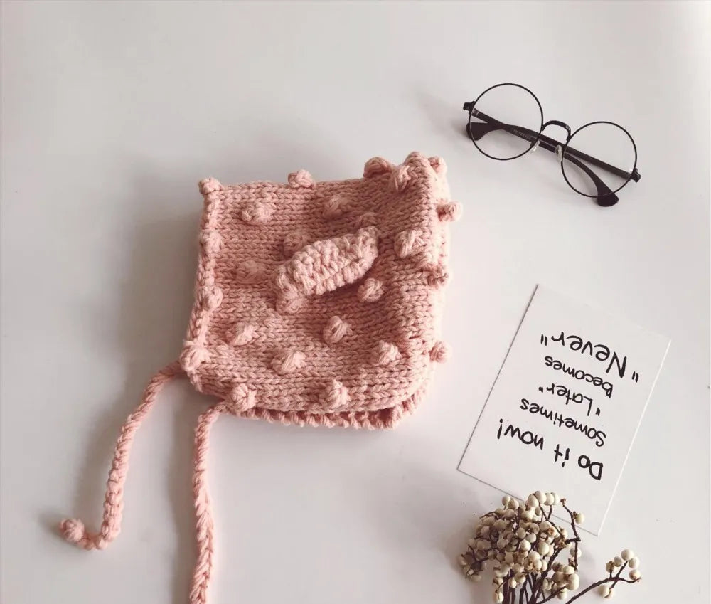 Cute Pom Pom  Winter Hat