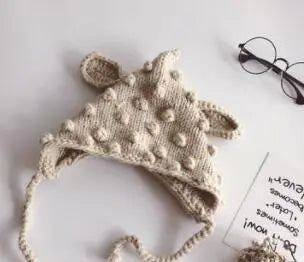 Cute Pom Pom  Winter Hat