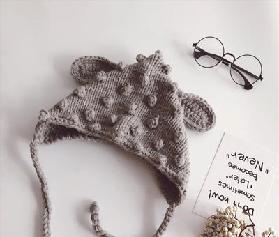 Cute Pom Pom  Winter Hat