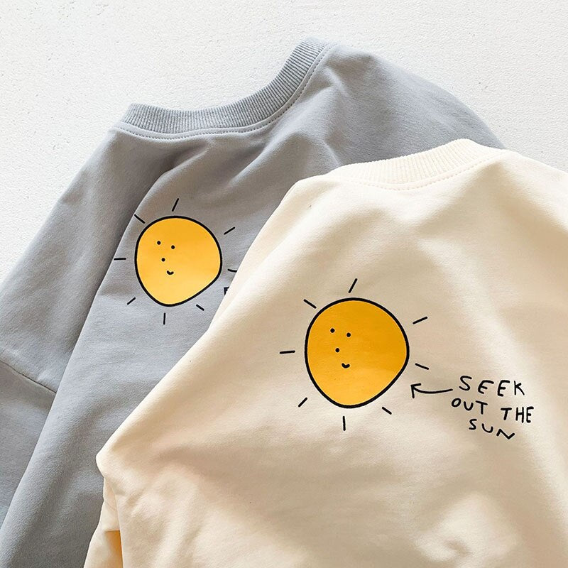 Sun Sketch Long Sleeve Bodysuit