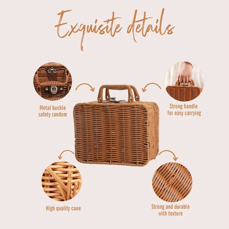 Vintage Style Baby Gift Box. 7Pcs