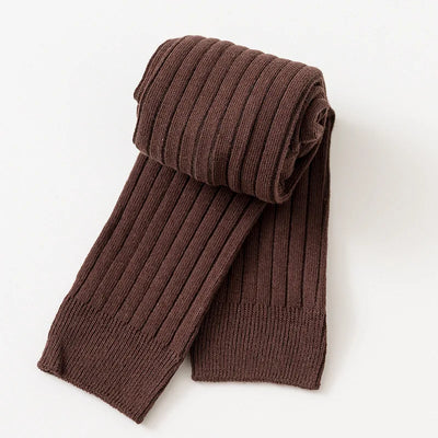 Girls Solid Cotton Tights leggings