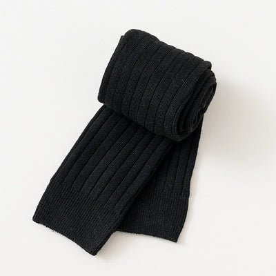 Girls Solid Cotton Tights leggings