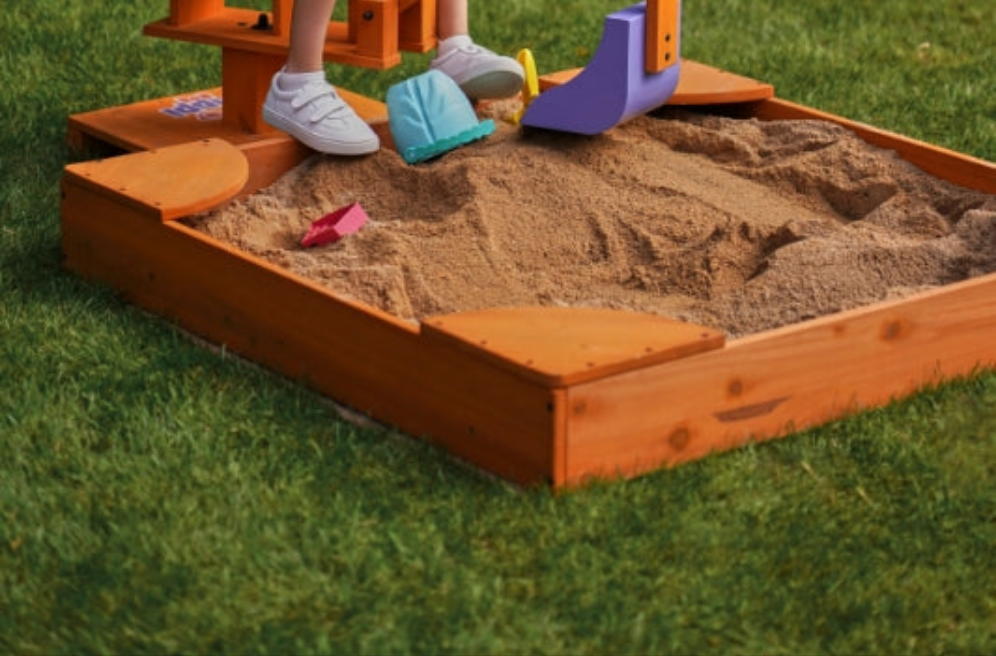 Avenlur Wooden Sandbox – Perfect Match for Our Excavator