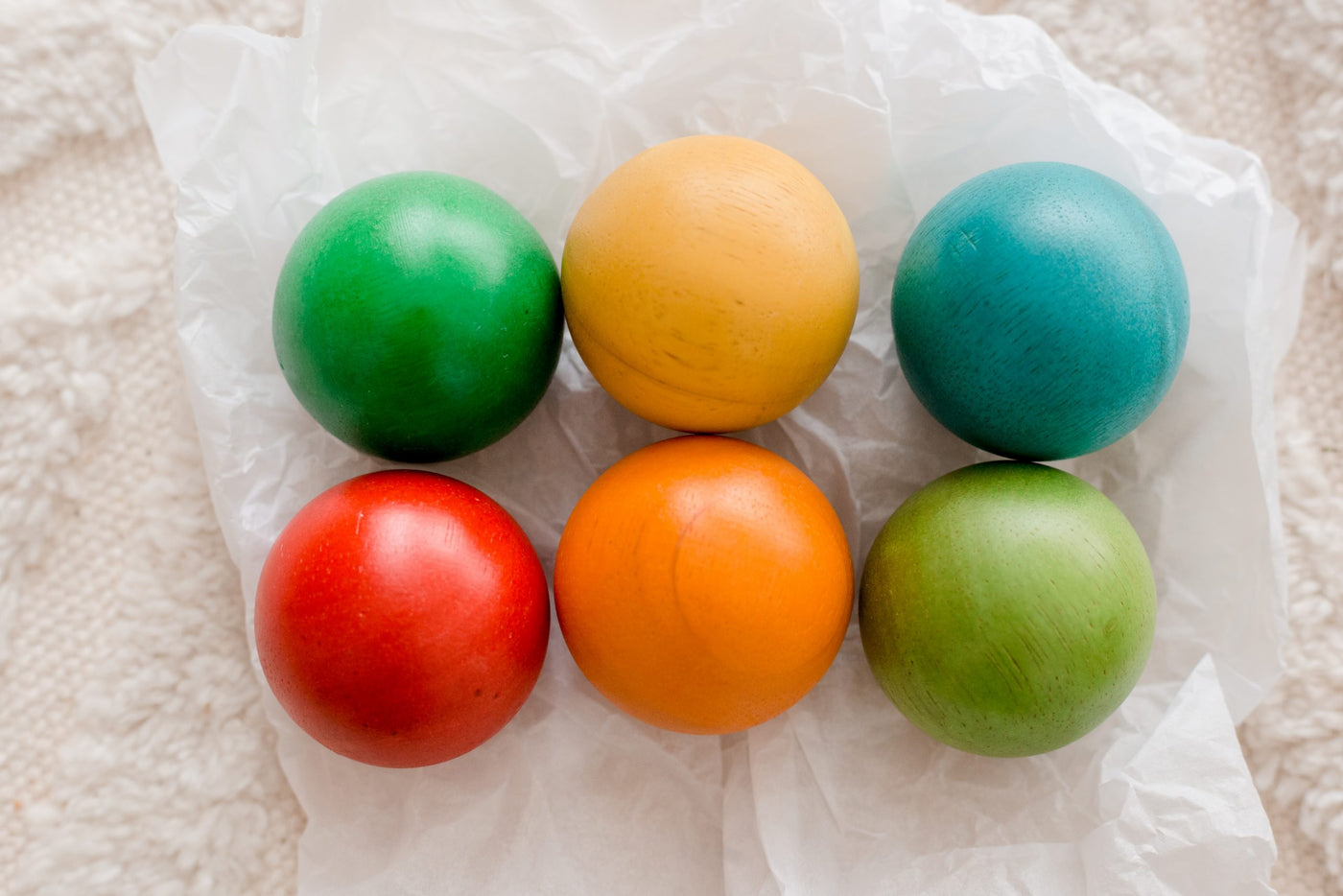 QToys  48mm wooden balls set of 6