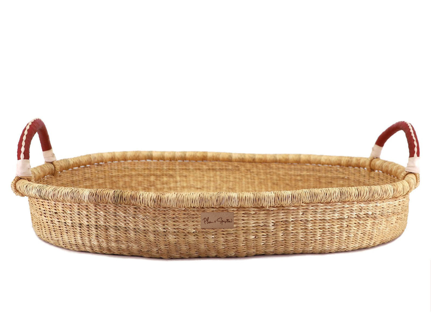 Changing Basket<br>Cognac + Cream Handle