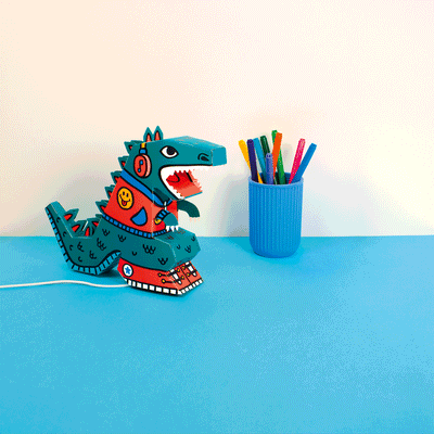 Dino - 3D Lamp