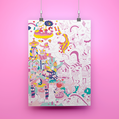 Unicorn - Giant poster
