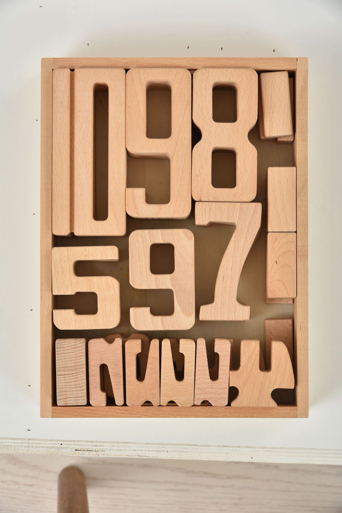 Number Blocks - Montessori Large Wooden Blocks